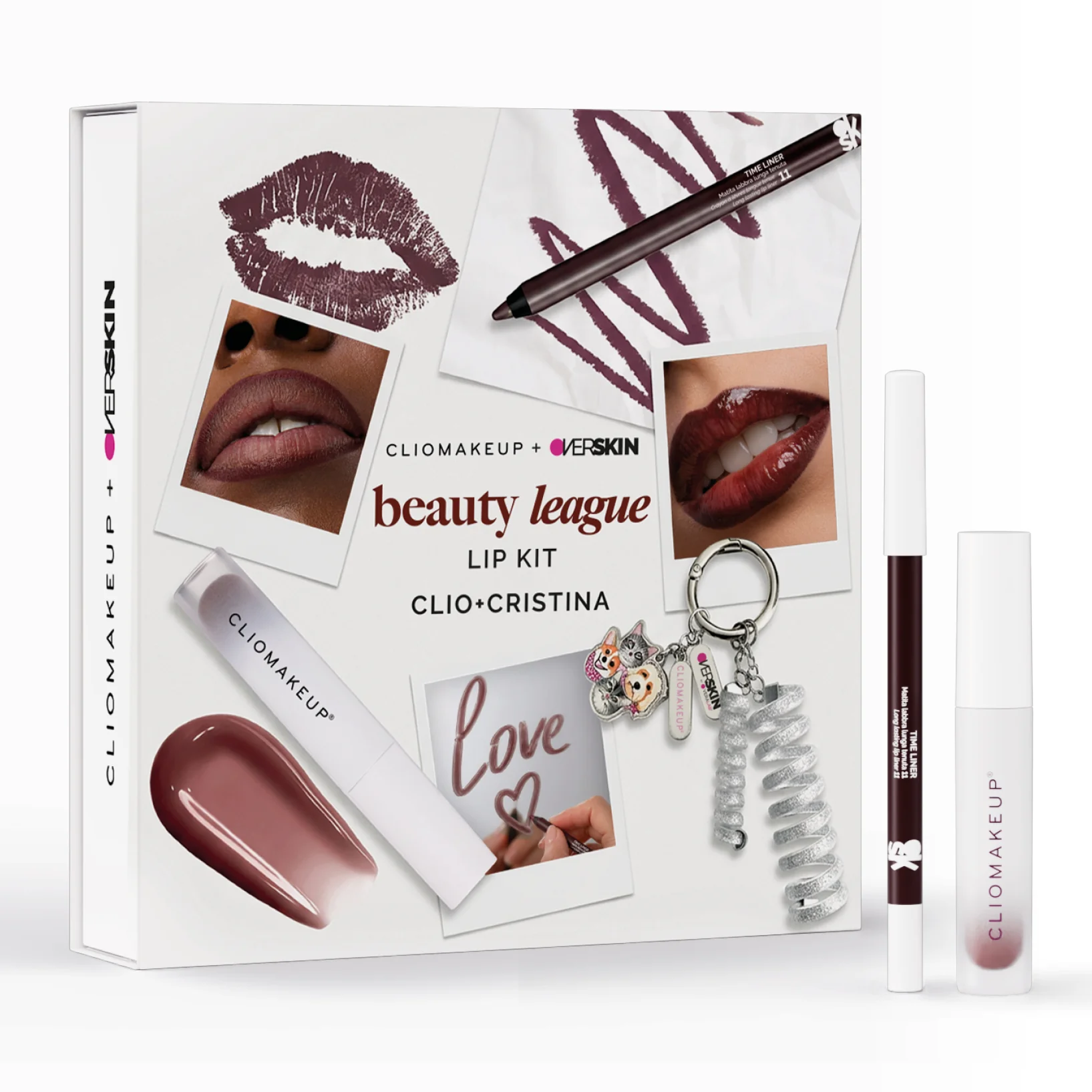 ClioMakeUp + Overskin BEAUTY LEAGUE LIP KIT 01 - Image 11