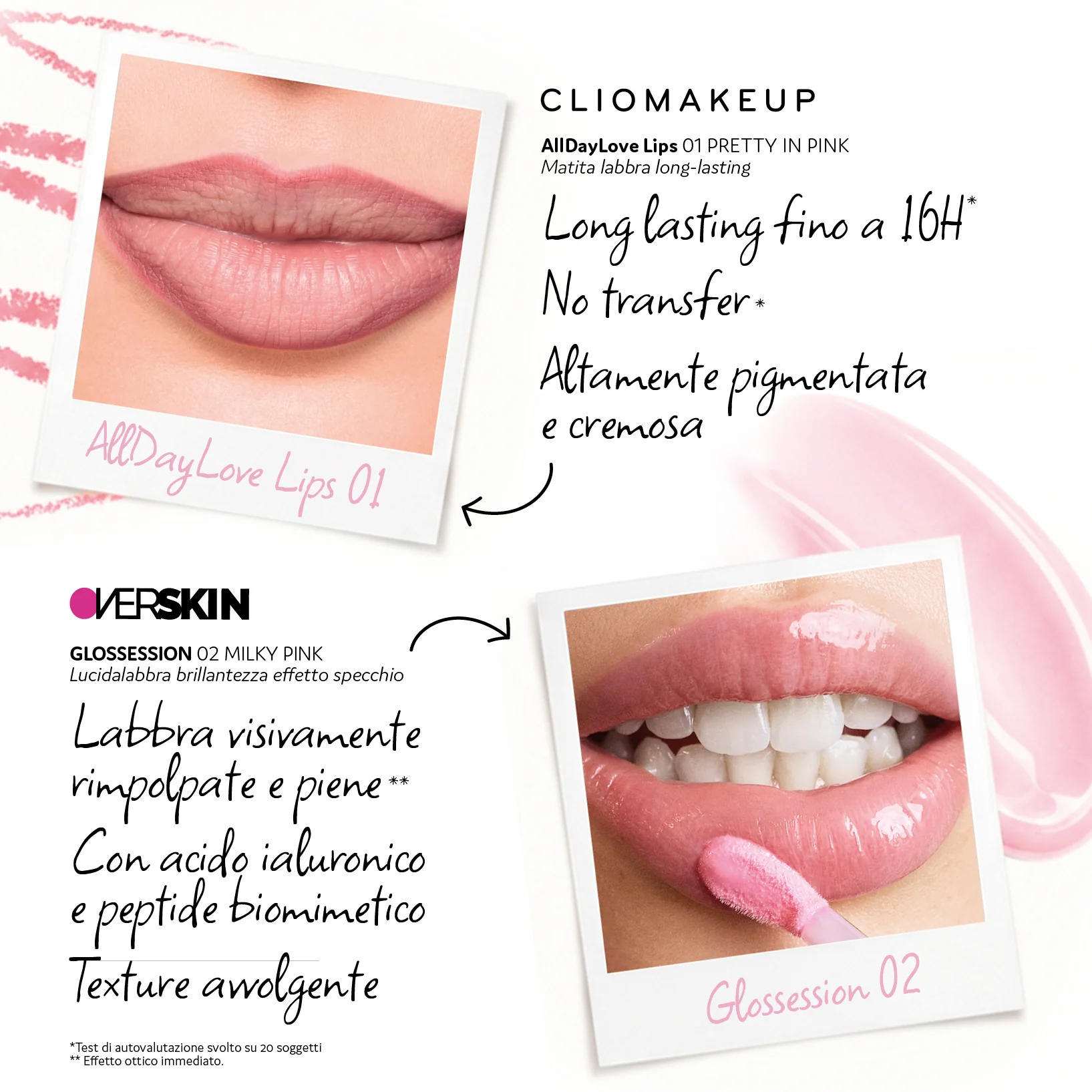 ClioMakeUp + Overskin BEAUTY LEAGUE LIP KIT 03 - Image 3