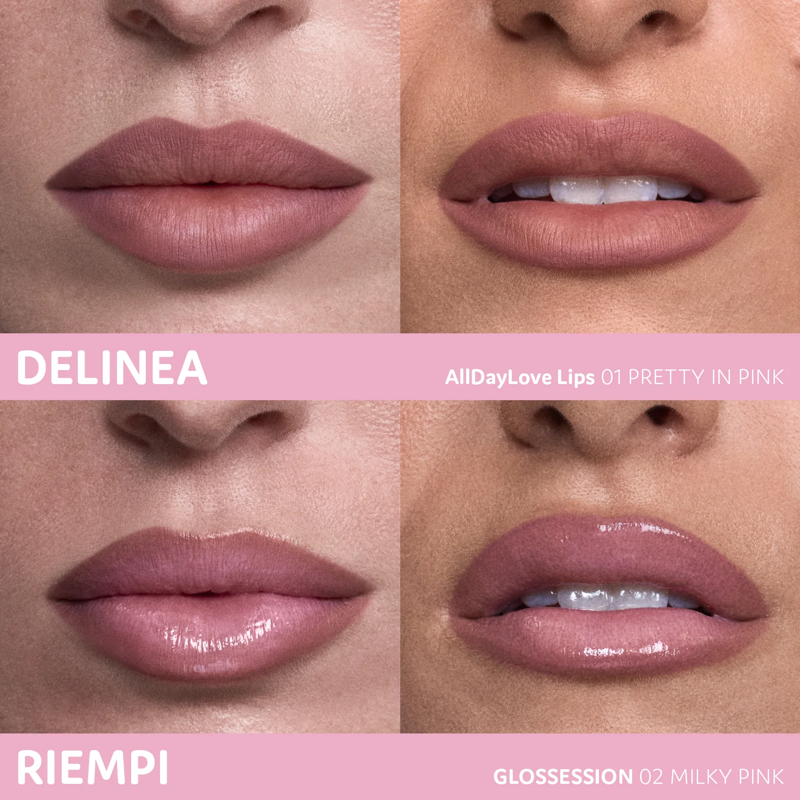 ClioMakeUp + Overskin BEAUTY LEAGUE LIP KIT 03 - Image 4