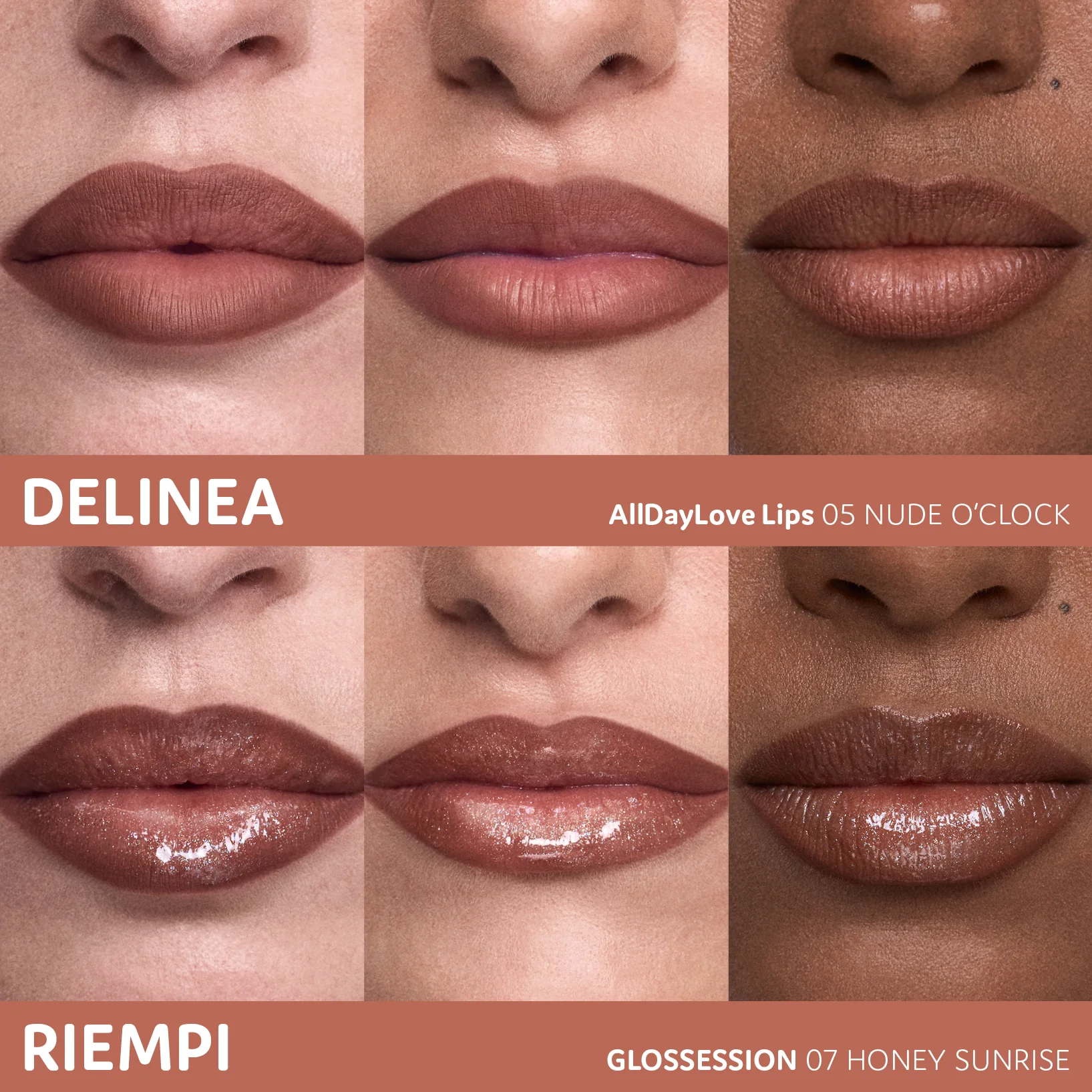 ClioMakeUp + Overskin BEAUTY LEAGUE LIP KIT 04 - Image 4